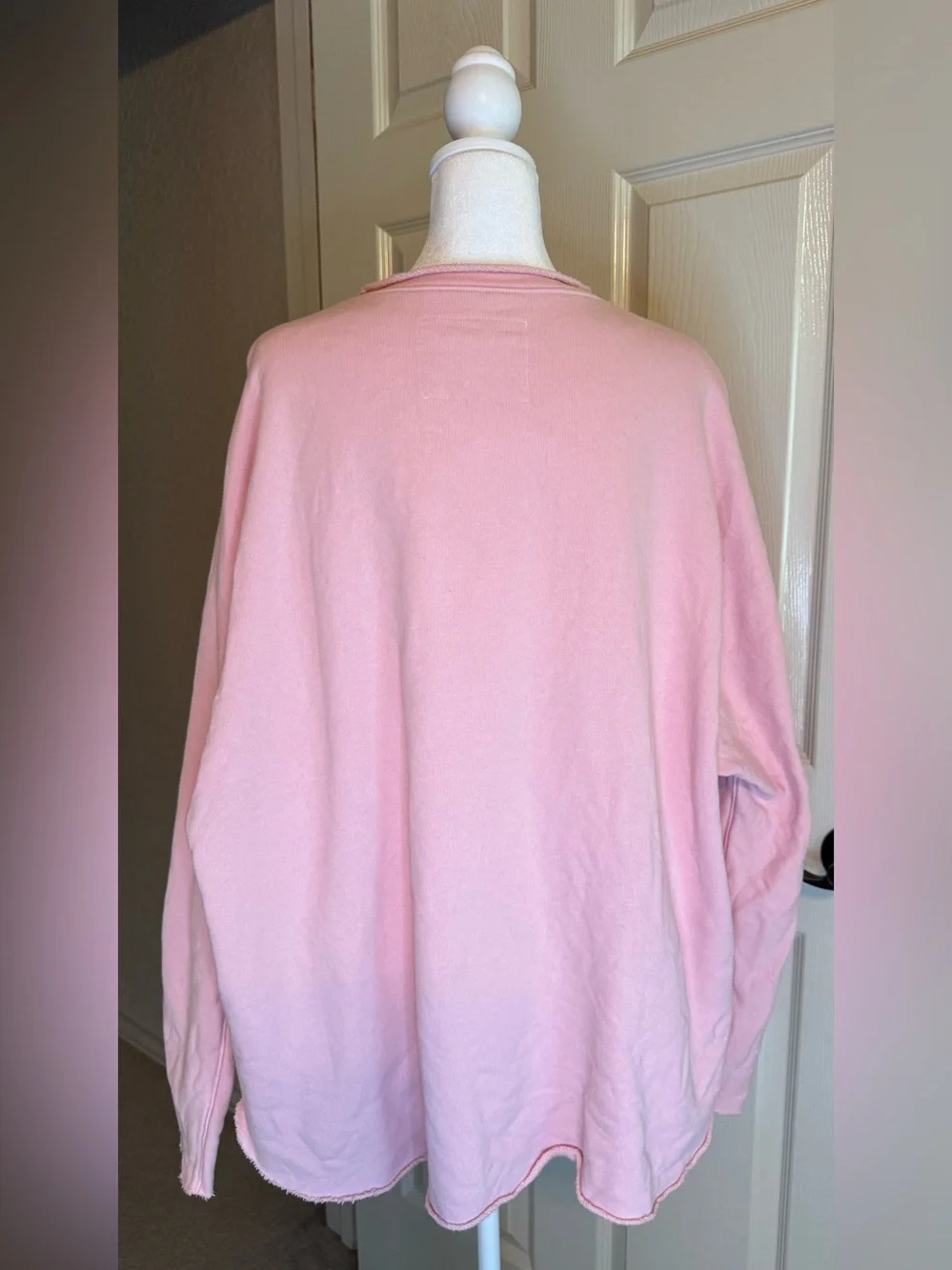 Frank & Eileen Anna Pink Long Sleeve Capelet
in Medium - Picture 2 of 5